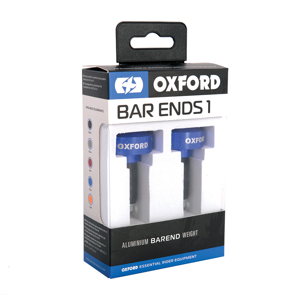 Oxford OXFORD BAR ENDS 1 - BLUE